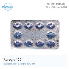 Віагра AUROGRA 100 купити ціна відгуки інструкції