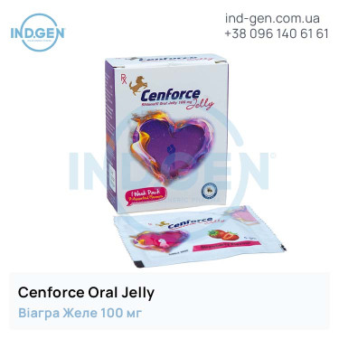 Віагра CENFORCE ORAL JELLY купити ціна відгуки інструкції