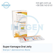 Віагра SUPER KAMAGRA ORAL JELLY купити ціна відгуки інструкції