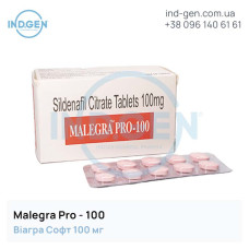 Віагра MALEGRA PRO-100 купити ціна відгуки інструкції