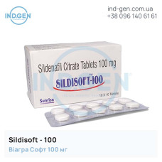 Віагра SILDISOFT 100 купити ціна відгуки інструкції
