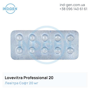 Левітра LOVEVITRA PROFESSIONAL купити ціна відгуки інструкції
