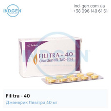 Левітра FILITRA 40 купити ціна відгуки інструкції