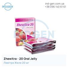 Левітра ZHEWITRA ORAL JELLY 20 купити ціна відгуки інструкції