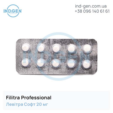 Левітра FILITRA PROFESSIONAL купити ціна відгуки інструкції