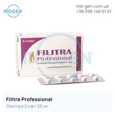 Левітра FILITRA PROFESSIONAL купити ціна відгуки інструкції