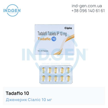 Сіаліс TADAFLO 10 купити ціна відгуки інструкції