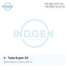 Сіаліс V-TADA SUPER 20 купити ціна відгуки інструкції