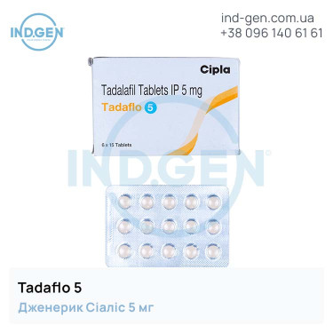 Сіаліс TADAFLO 5 купити ціна відгуки інструкції