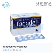 Сіаліс TADADEL PROFESSIONAL купити ціна відгуки інструкції